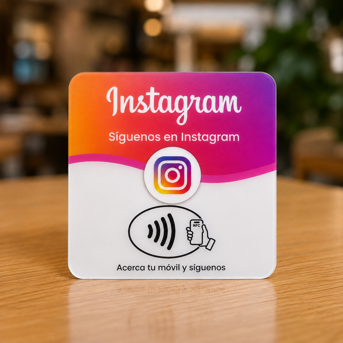 Placa Instagram