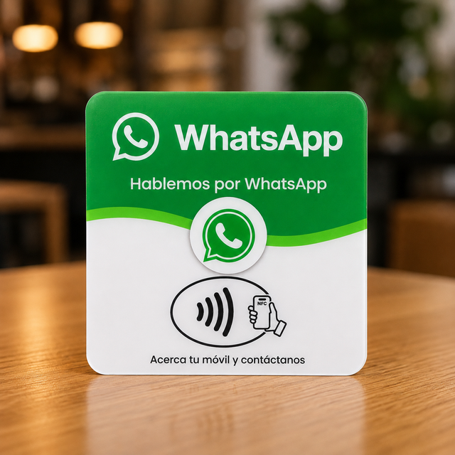 Placa WhatsApp